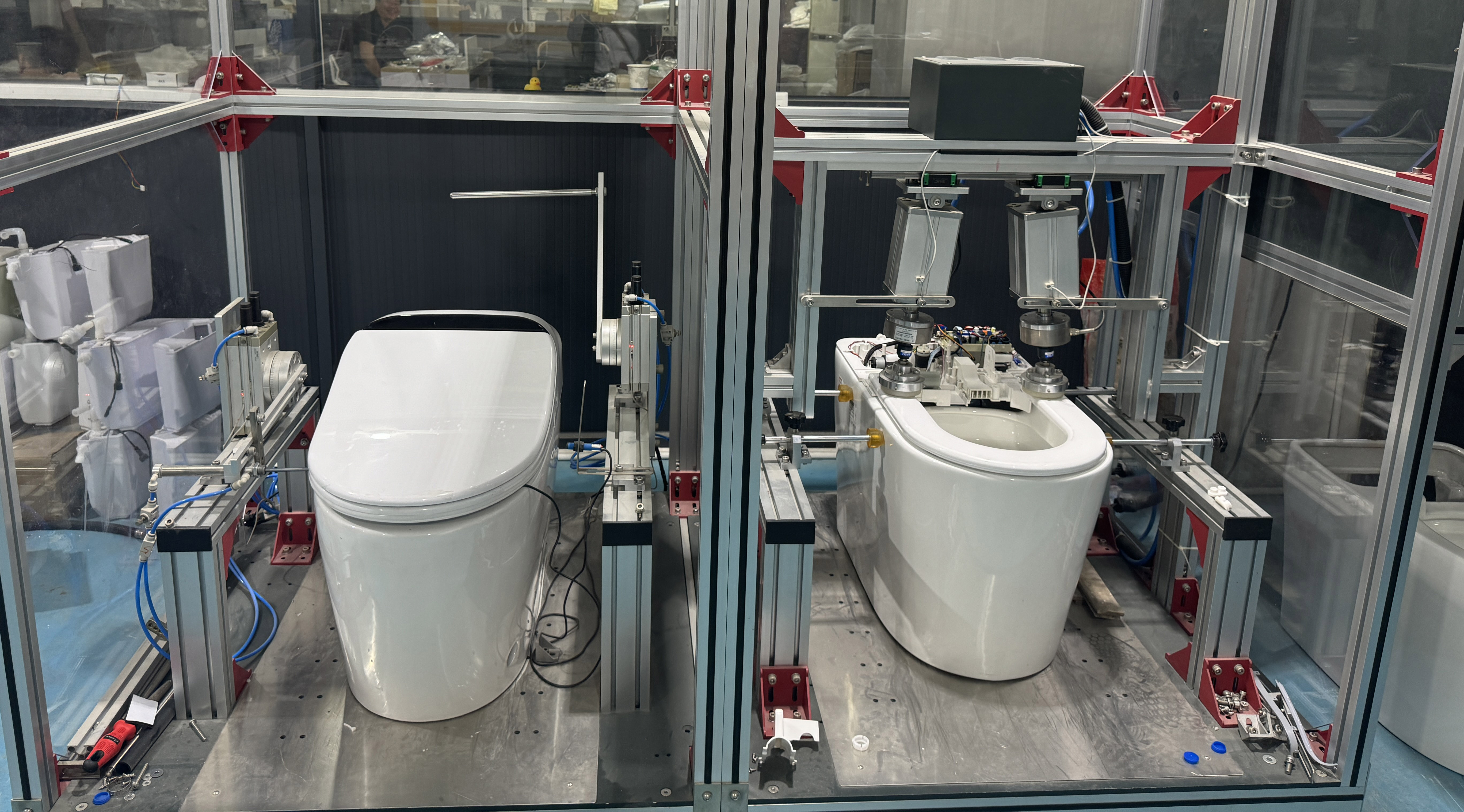 MWD smart toilet quality inspection