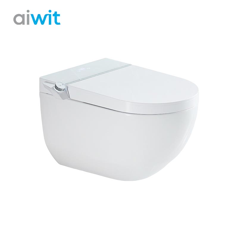 Wall-Hung Smart Toilet with Bidet & Auto Flush - Minimalism Design for Modern Bathrooms