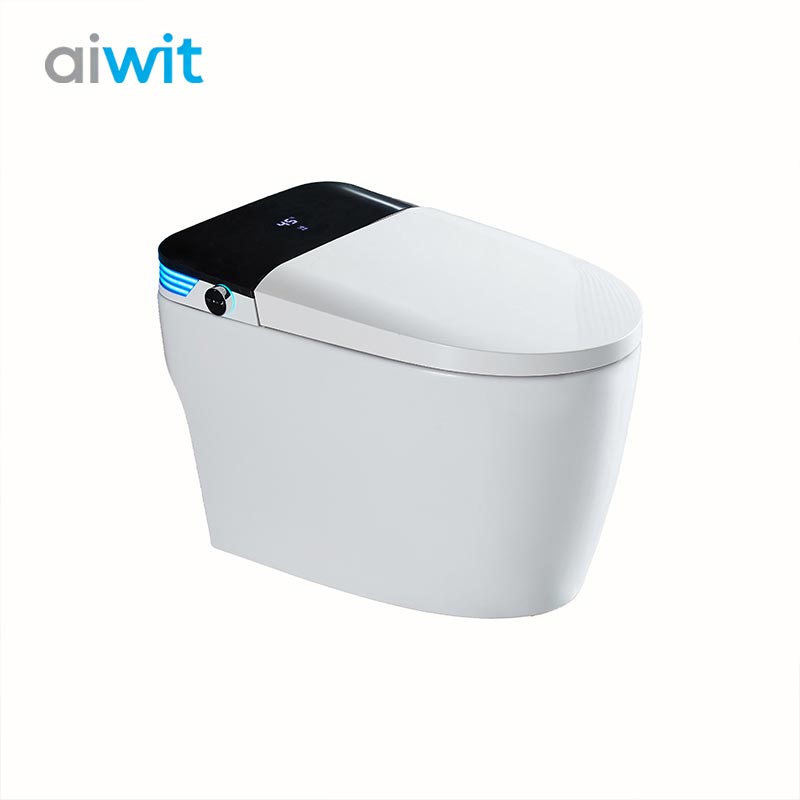 Self-Cleaning Smart Toilet - Heated Seat & Warm Water Bidet | Moving Washing | AIwit