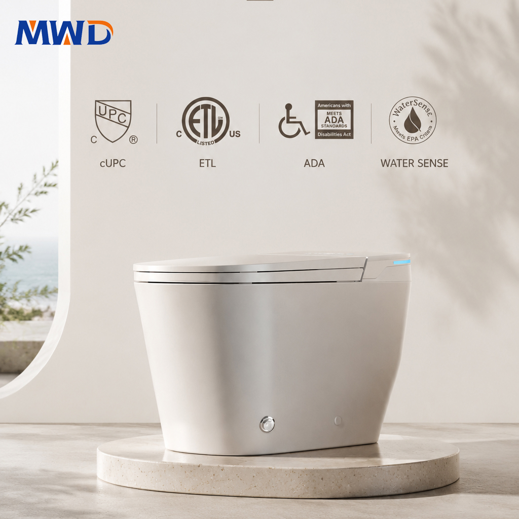 MWD M6 Hands Free Smart Operation-ADA Comfort Height-Comfortable Large Seat