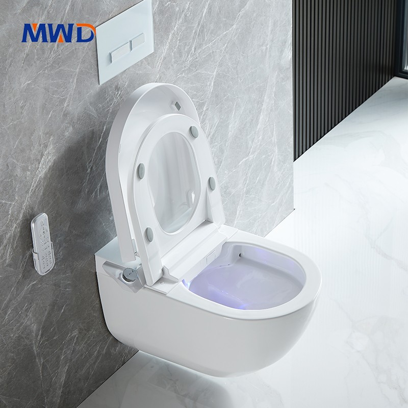 wall hung smart toilet
