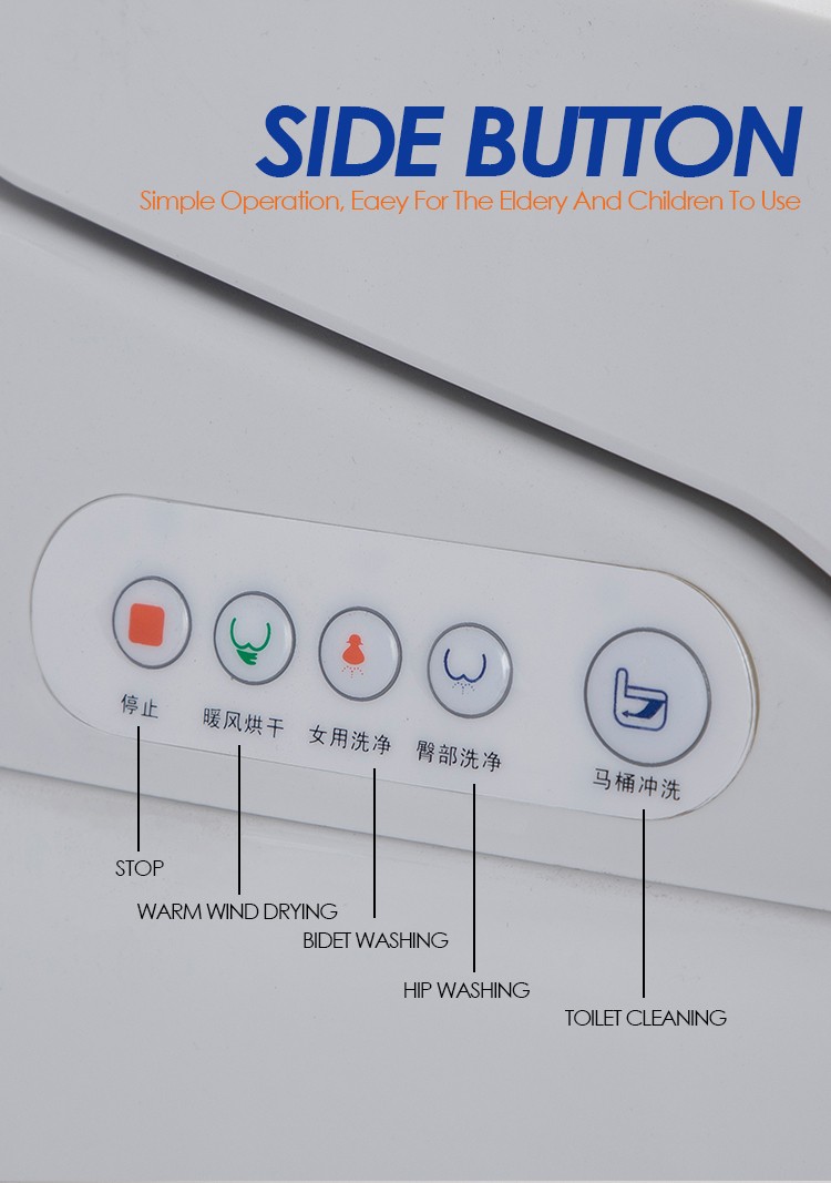 egg smart toilet side button